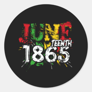 Adesivo Liberdade Negra 1865 Black Pride Women