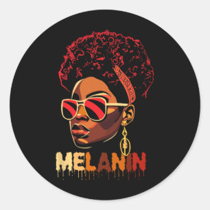 Adesivo Liberdade Negra Décimo Orgulho Negro Melanin Rainh