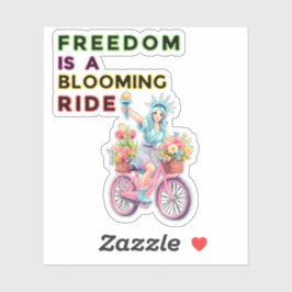 Adesivo Liberdade para a Dama de Sangue Liberdade numa Bic