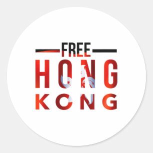 Adesivo Liberdade para a democracia em Hong Kong agora #fr