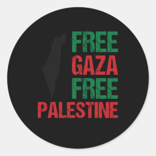 Adesivo Liberdade para Gaza Palestina