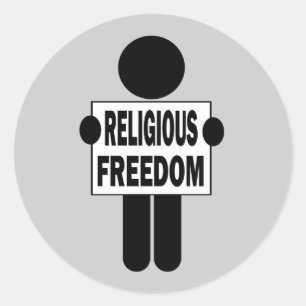 Adesivo Liberdade religiosa