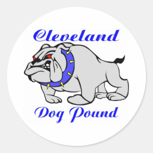 Adesivo Libra de cão de Cleveland