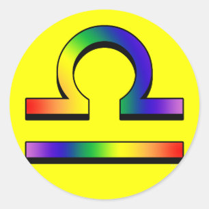Adesivo Libra de GLBT