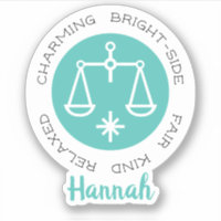 Libra Sticker