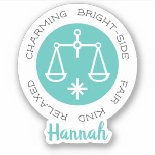 Adesivo Libra Sticker