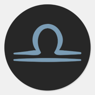 Adesivo LIBRA Zodiac setembro outubro Astrologia de aniver