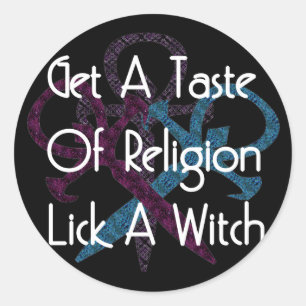 Adesivo Lick A Witch