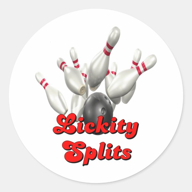Adesivo Lickity Split Boliche (Frente)