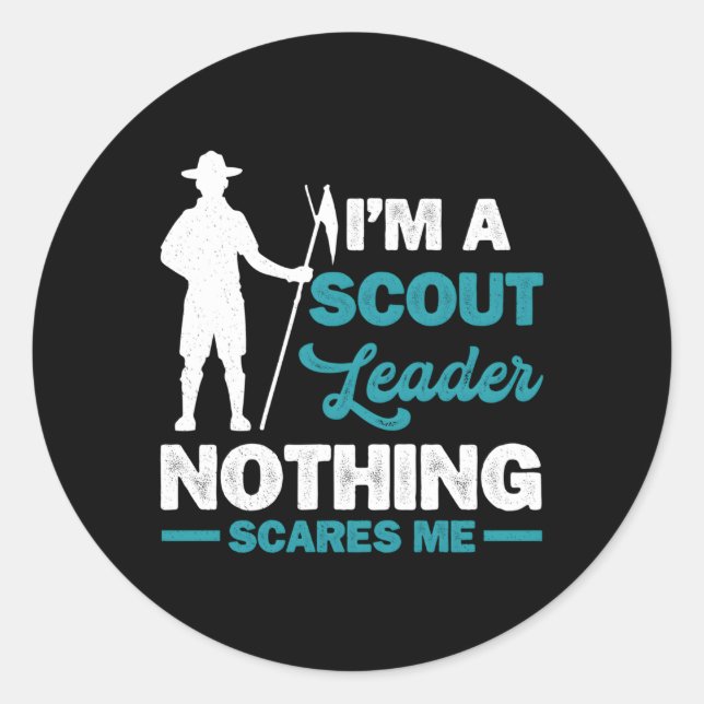 Adesivo Líder de escoteiro (Frente)