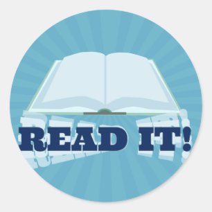 Adesivo Lido lhe! Promoção imediata do livro