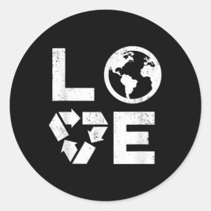 Adesivo Liebe Earth Day 90s Vintage Children or T