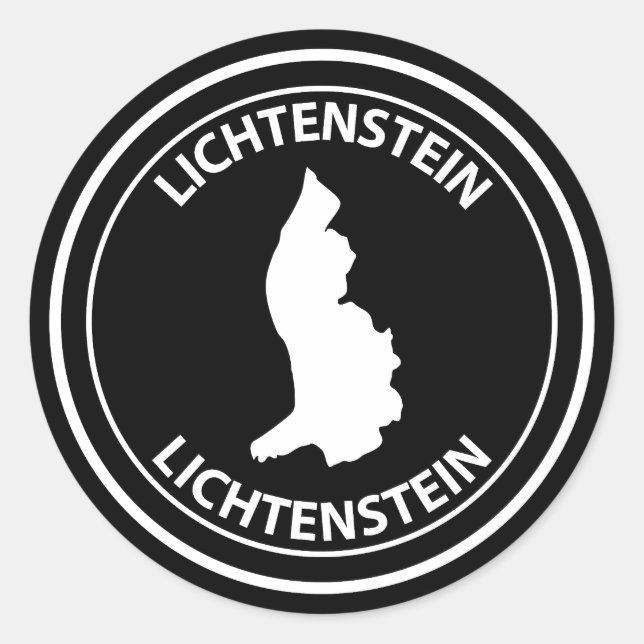 Adesivo Liechtenstein (Frente)
