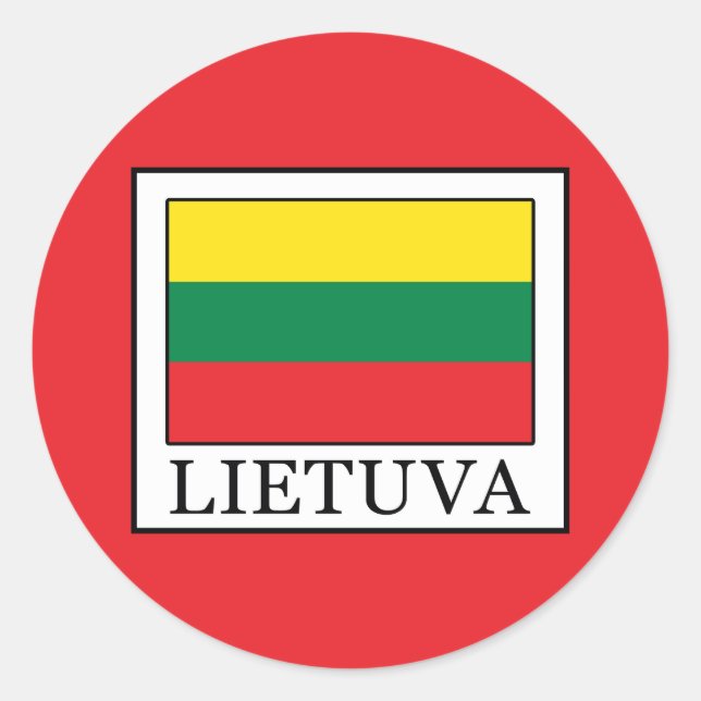 Adesivo Lietuva (Frente)