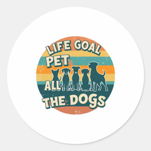 Adesivo Life Goal Pet All The Dogs Copy (Frente)