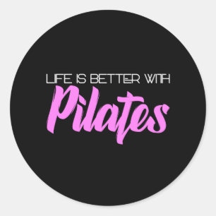 Adesivo life is better with pilates