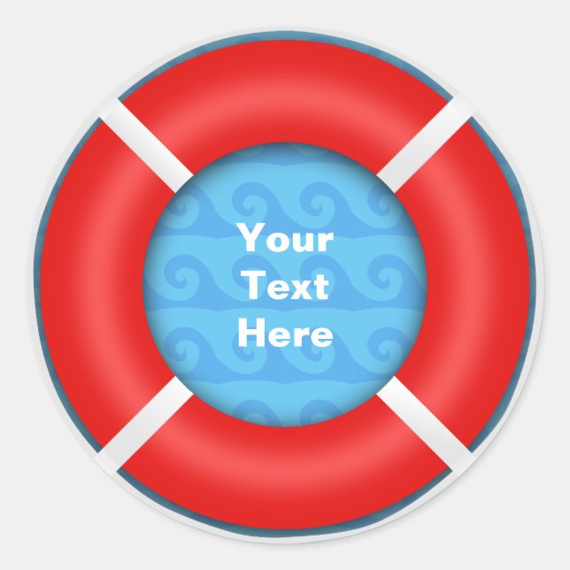 Adesivo Lifebuoy (Frente)