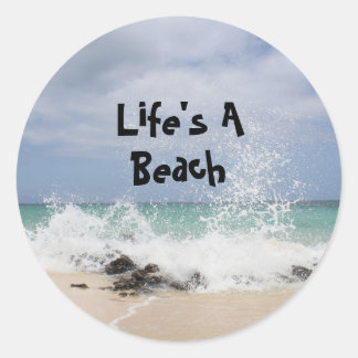 Adesivo Life's A Beach