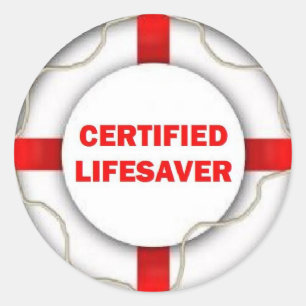 Adesivo Lifesaver certificado lago