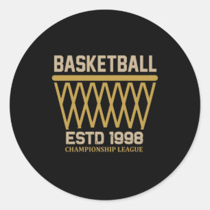 Adesivo Liga de Basquete Estd 1998