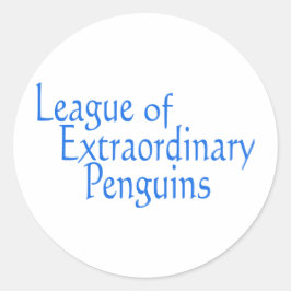 Adesivo Liga dos Pinguins Extraordinários 3