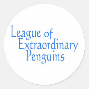 Adesivo Liga dos Pinguins Extraordinários 3