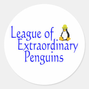 Adesivo Liga dos Pinguins Extraordinários 4