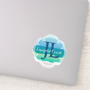 Adesivo Liga Júnior do Sticker Costeiro Emerald