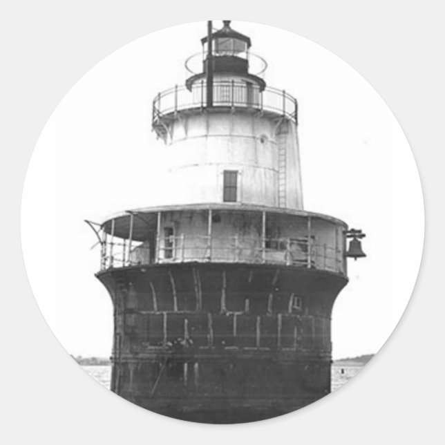 Adesivo Lighthouse do Canal de Lubec (Frente)