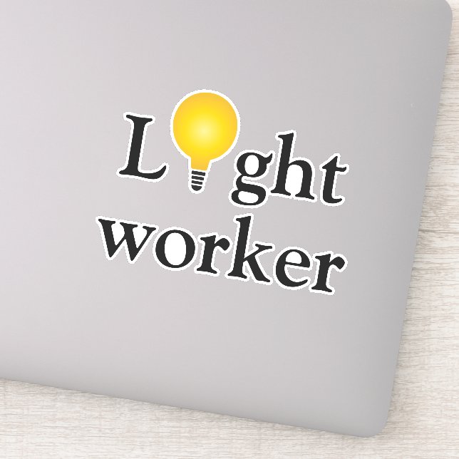Adesivo Lightworker inspiration (Detalhe)