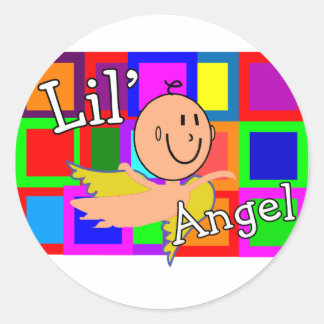 Adesivo Lil Angel MOSAIC Com Angel Baby - Adorável