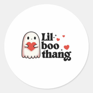 Adesivo Lil Boo Thang Namorados Cute Hearts Ghost Valentin