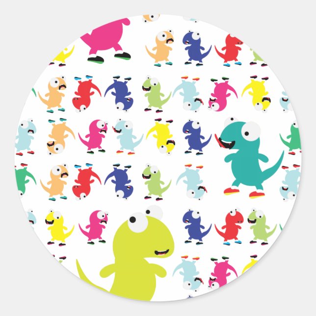 Adesivo Lil Dino Lizards (Frente)