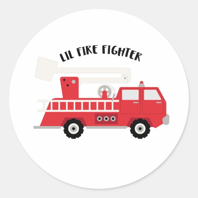 Adesivo Lil Fire Fighter (Frente)