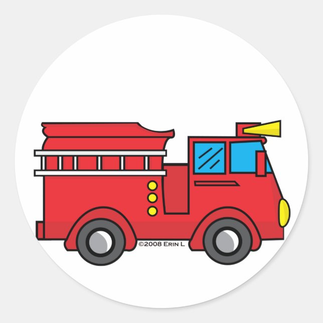 Adesivo Lil Fire Truck (Frente)