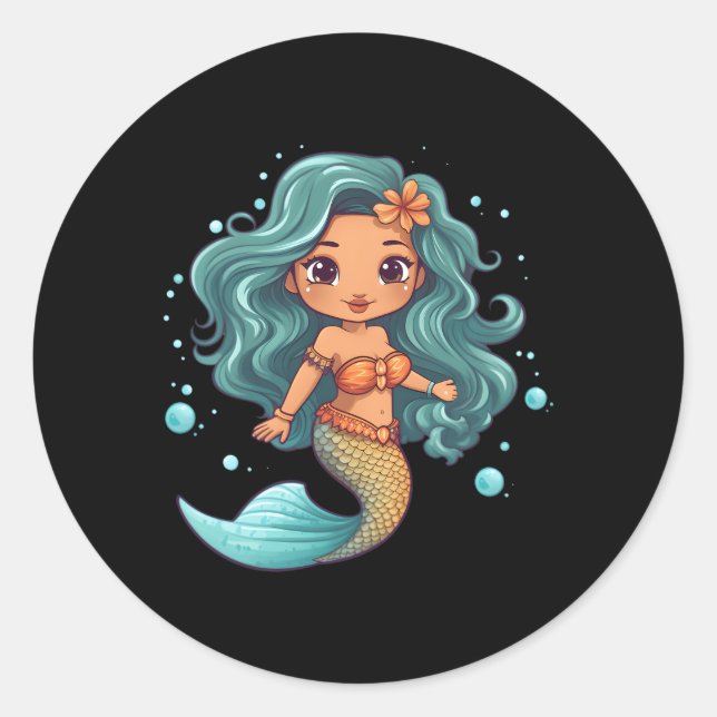 Adesivo Lil Mermaid (Frente)