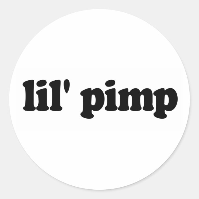 Adesivo Lil pimp (Frente)