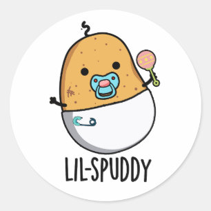 Adesivo Lil-Spuddy Funny Potato Pun