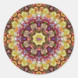 Adesivo LILA ~ PÁSCOA CANDDY ~ Chocolate