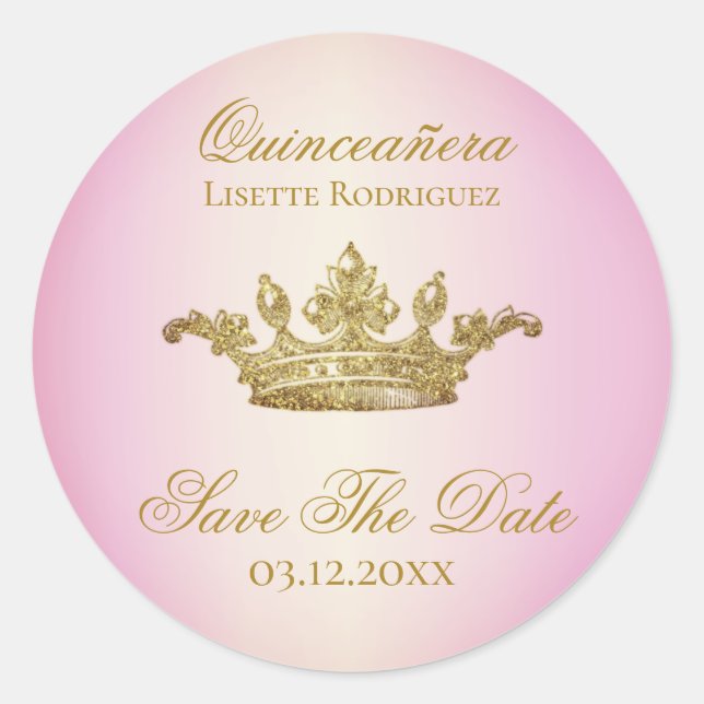 Adesivo Lilac Blush Burgundy Salve A Data Quinceanera (Frente)