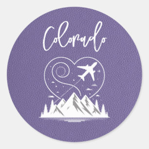 Adesivo Lilac Colorado Passport