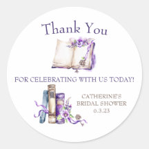 Lilac Um Novo Capítulo Começa Chá Favor Presente