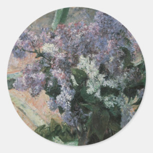 Adesivo Lilases numa Janela por Mary Cassatt, Arte Antiga