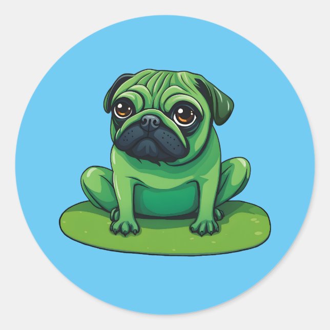 Adesivo Lili Pug (Frente)