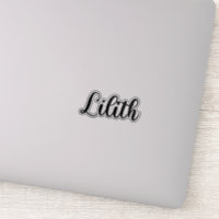 Lilith Name - Caligrafia manuscrita