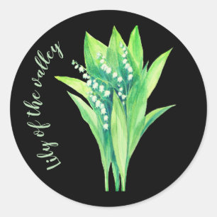 Adesivo Lily das flores silvestres do vale
