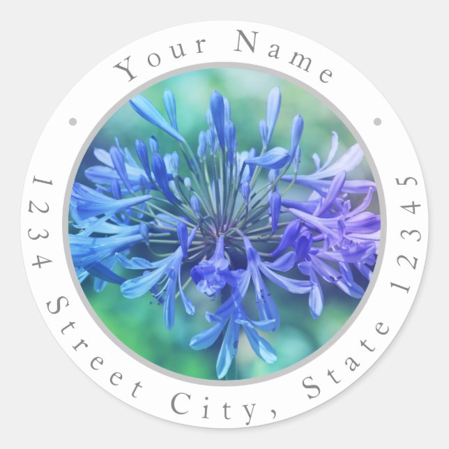 Adesivo 'Lily of the Nile' Labels (Frente)