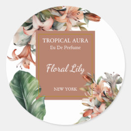 Adesivo Lily Perfume Label