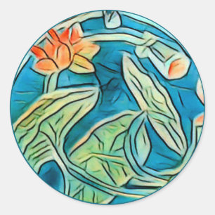 Adesivo Lily Pond Sticker