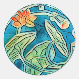 Adesivo Lily Pond Sticker